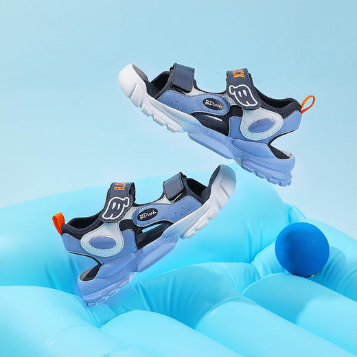 B.Duck小黄鸭童鞋夏季凉鞋31-35 B2583922 商品图2