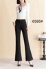 实体店269元！！新品女裤~品质款8886/6586紧纹真织高弹微喇裤-喜出 商品缩略图2