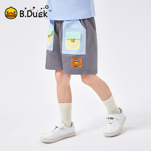 B.Duck小黄鸭童装夏季短裤105-150 BF2552086 商品图4
