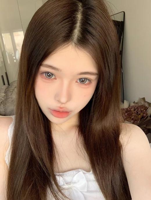 【大直径】T-SUKICON-恋爱角色卡 灰-14.5mm【半年抛 0-800度 无525/575】 商品图6