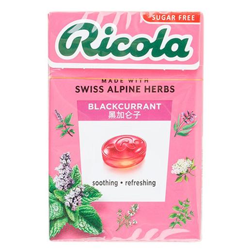 利口乐黑加仑子润喉糖无糖40g 商品图0