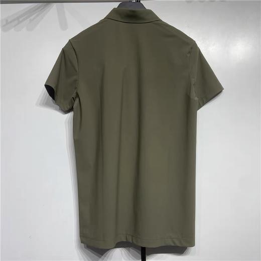 李宁2024夏季新款POLO衫男士跑训翻领短袖速干休闲运动T恤APLU121-4 商品图1