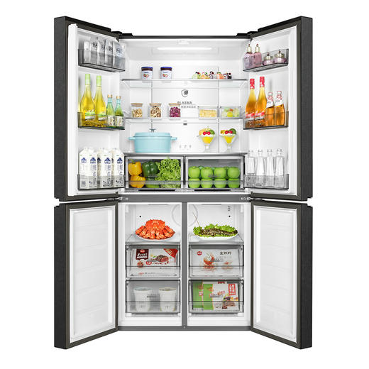 格力晶弘 十字对开门 658L  -33℃深冻 母婴保鲜 BCD-658WPSC/原石灰 商品图3