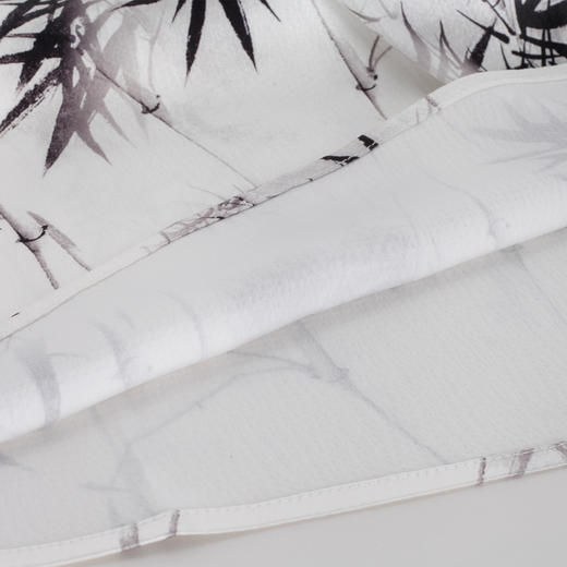 PF854斯尔丽2024新款国风系列薄纱箱型外套搭配吊带印花连衣裙两件套装 商品图5