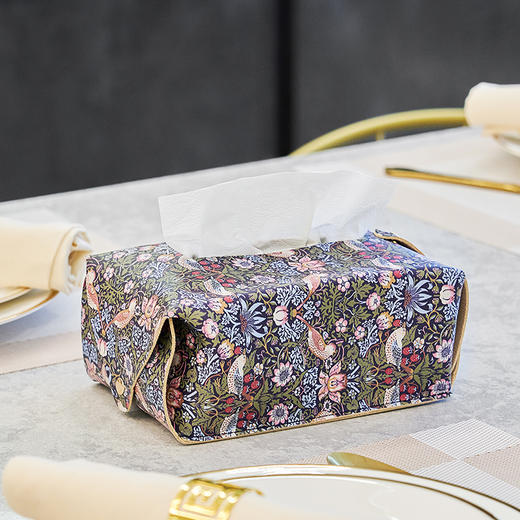 V&A博物馆 草莓小偷系列 车载 家用 两用 挂式 纸巾盒 商品图2