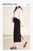 新品女裙~70120休闲高腰包臀中长显瘦直筒一步裙-喜出 商品缩略图1