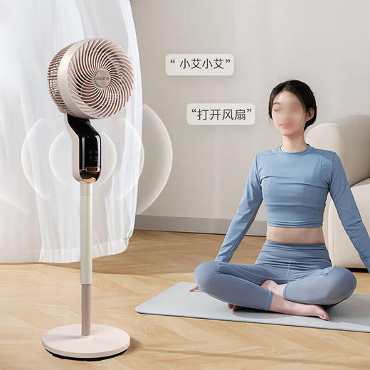 【分仓直发包邮】艾贝丽360°智能语音空气循环扇ABL-FS2102 商品图1