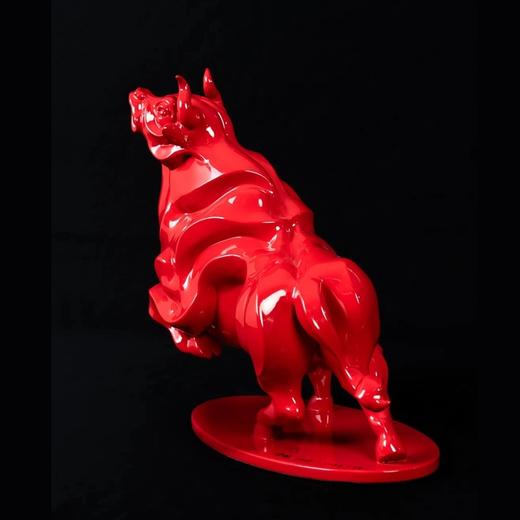 李铭《牛势-红》 商品图1