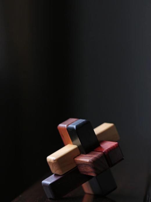 多宝红木鲁班锁°六根锁 商品图3