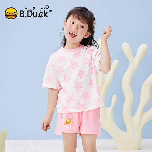 B.Duck小黄鸭童装夏季短袖套装105-150 FF2581910 商品图2