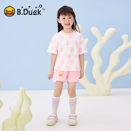 B.Duck小黄鸭童装夏季短袖套装105-150 FF2581910 商品图4