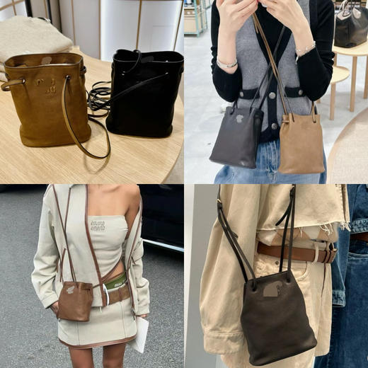 617-8 进口原版小羊皮 miu小水桶 福袋 炒鸡实用 绝不是小废包 商品图0