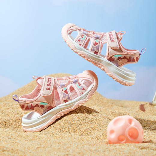 B.Duck小黄鸭童鞋夏季凉鞋26-35 B2586848 商品图3