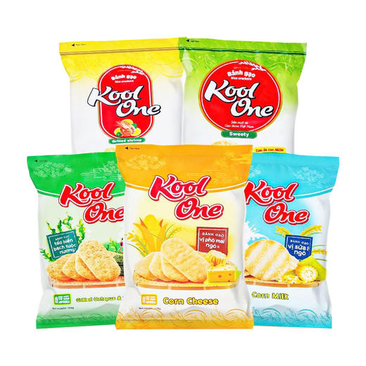 越南进口KoolOne仙贝米饼雪饼 商品图0