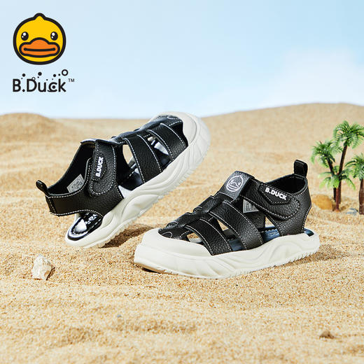 B.Duck小黄鸭童鞋夏季凉鞋26-30 B2586724 商品图3
