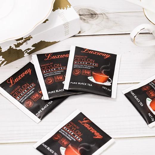 【奶茶红茶推荐】斯里兰卡进口乐卡斯锡兰红茶小包袋泡红茶100g/盒 【中欧班列直供】 商品图4