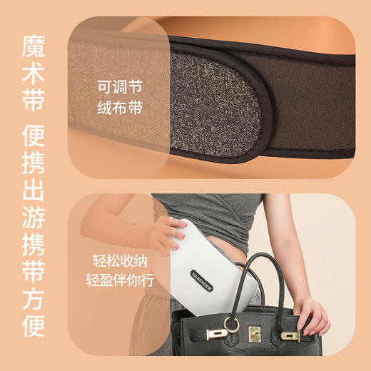 【母亲节好礼！养护一体，唤醒胃动力！】砭石揉腹按摩仪 腹部按摩器 揉肚子神器 全自动揉捏 加热腰部按摩腰带-QQ 商品图3