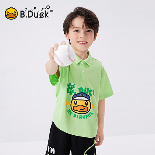 B.Duck小黄鸭童装夏季POLO衫105-150 BF2503051 商品图2
