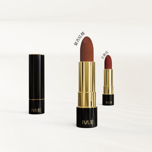 RIUE丝绒雾面唇膏（01复古棕/02正宫红/03蜜桃色） 商品图7