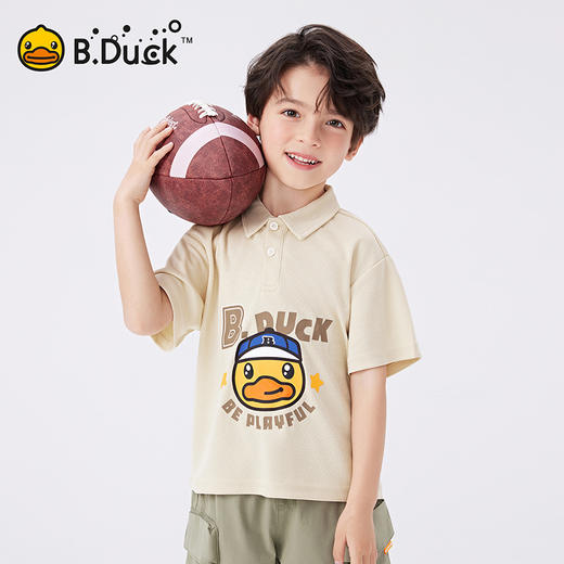B.Duck小黄鸭童装夏季POLO衫105-150 BF2503051 商品图3