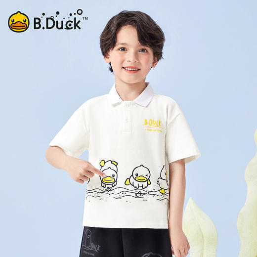 B.Duck小黄鸭童装夏季POLO衫110-150 BF2501915 商品图1