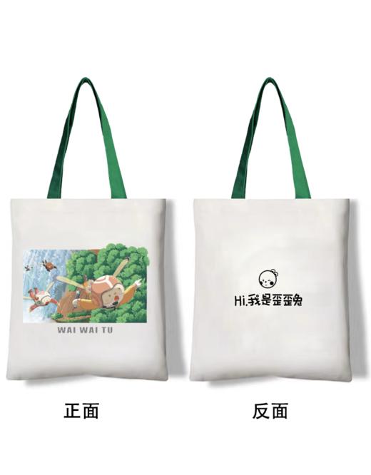 价值69元“小飞兔”帆布包~超大超可爱超能装！能装30本书哦 商品图0