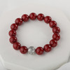 【宏艺珠宝】宝泉永富·足银晶体朱砂手串 商品缩略图1