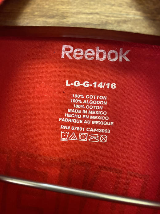 Reebok 锐步 NHL 美国国家冰球联盟 短袖T恤 _SST(S) 商品图2