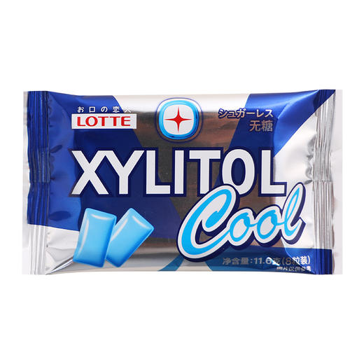 LOTTE乐天 木糖醇板状（清凉口味）11.6g 商品图0