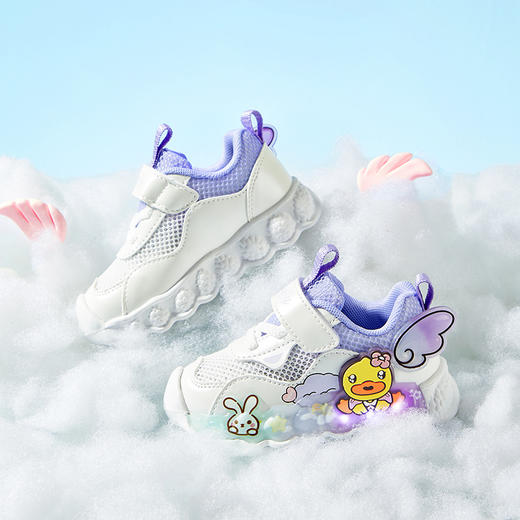 B.Duck小黄鸭童鞋夏季运动鞋22-32 F2585098 商品图3