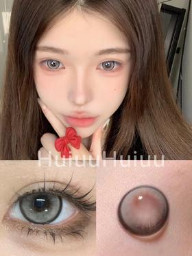 【大直径】T-SUKICON-恋爱角色卡 灰-14.5mm【半年抛 0-800度 无525/575】