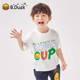 B.Duck小黄鸭童装夏季短袖T恤90-130 BF2501077