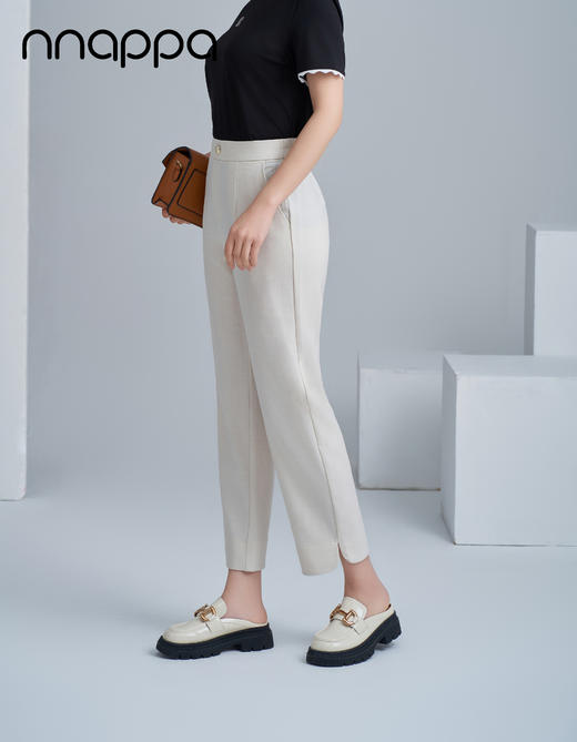 丝麻八分时尚直筒裤PA29291 商品图2