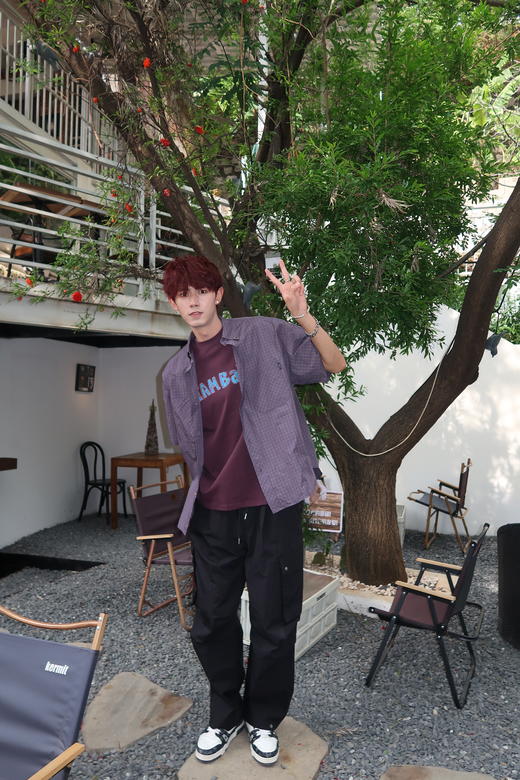 W429322174复古格子短袖衬衫 商品图9