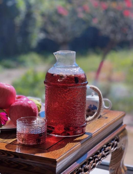 🍹【慕系MUXI复古麻绳冷水壶】🔺采用高硼硅耐热玻璃材质，纯手工制作🔥 🔺创意麻绳手衬托的水壶更加精致独特🌈 商品图2