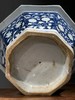 刷蓝地拔白刻花八方大盆，顺丰包邮 商品缩略图13