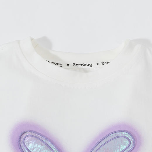 贝贝怡女童套装夏季2024新款洋气短袖中大儿童长裤T恤休闲两件套ZB2DT028 商品图3