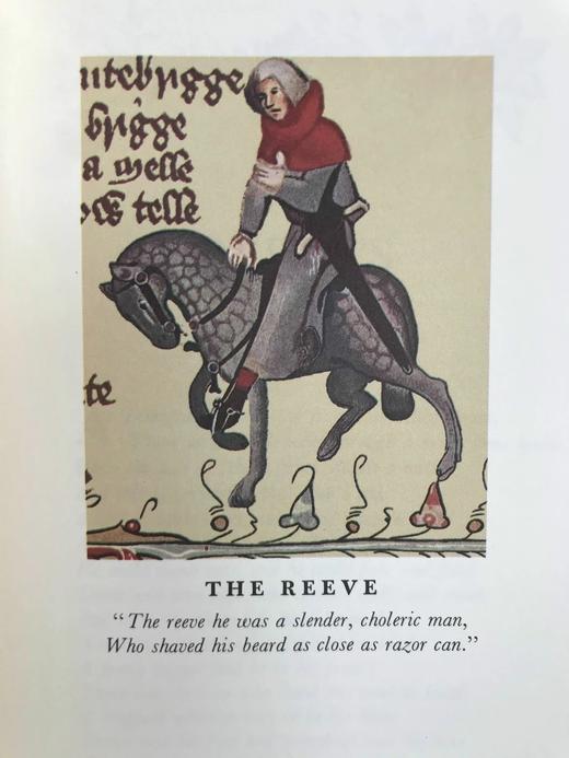 限量版！乔叟《坎特伯雷故事集》 配多幅彩色插图 豪华皮装16开 商品图7