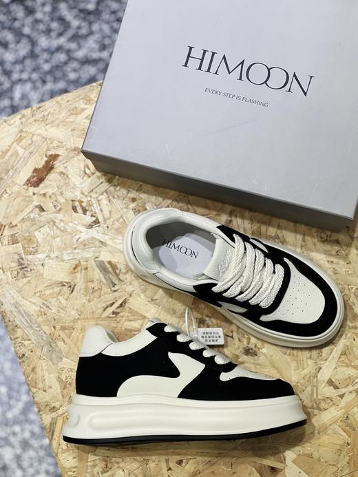HIMOON-厚底松糕小白鞋 商品图5