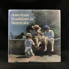 美国水彩画传统 114幅彩色插图 精装16开