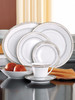 Noritake则武 CRESTWOOD欧式家用白瓷餐具套装私人会所高端盘子 商品缩略图0