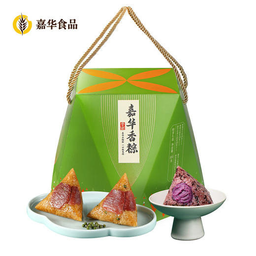 嘉华鲜花饼 端午粽子 粽享礼盒800g 商品图7