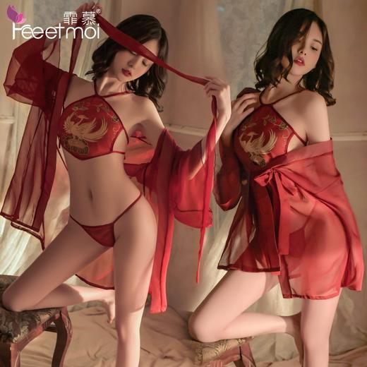 【窈窕淑女，君子好逑~】霏慕情趣内衣 古风汉服 七夕性感肚兜 情趣衣旗袍 禁欲情趣制服-QQ 商品图1