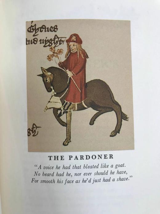 限量版！乔叟《坎特伯雷故事集》 配多幅彩色插图 豪华皮装16开 商品图11