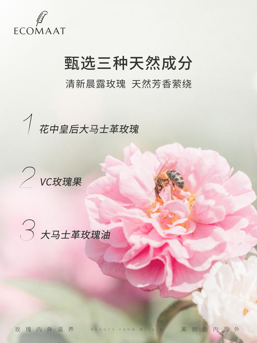 养颜又养身！章小蕙推荐～ECOMAAT伊可茉美颜茶 内服粉精油保加利亚口服 商品图2