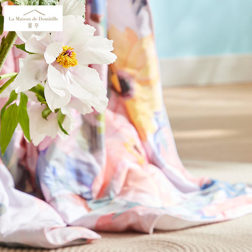 馨亭 进口兰精天丝夏被花卉空调被夏季夏凉被单双人夏天被子桑妮弗 商品图2