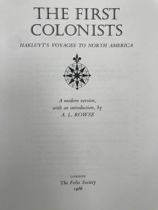 第一批殖民者：哈克卢特北美之旅 数十幅插图 布面精装大16开 商品图2