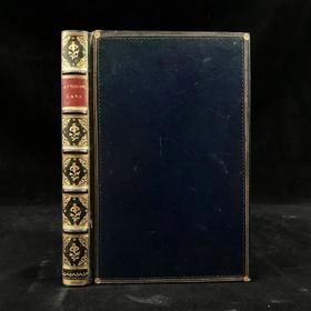 约19世纪后期 威廉·艾顿《苏格兰骑士短歌集》 全真皮精装36开