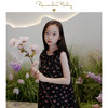 现货 / ROSE ROSE | 法式波点玫瑰系列 - 蝴蝶结度假感连衣裙 复古黑 商品缩略图0