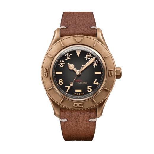 现货UNDONE青铜复古自动机械手表Kyoto Ghost夜光潜水 商品图4